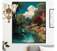 Diamond Painting Paisaje 120x160cm 2026 Nuevo Diamond Painting Adultos Tigre Pintura Diamante Dibujos con Diamantes Kit,Full Drill Puzzle Diamantes para Navidad Halloween Decoracion y Regalos H-J473