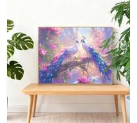 Diamond Painting Paisaje 160x120cm 2025 Pintura Diamante Pavo Real Gran Diamond Painting Adultos,Cuadros de Diamantes Bordado Kit Regalos para Mujer,5D DIY Diamantes Art Regalos Originales I-K568