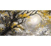 Diamond Painting paisaje,5D Diamond Painting Adultos Manualidades,Árbol Pintura Diamante Punto de Cruz Pintura Kit,Artes Artesanal para Decoracion Navidad Decoracion Salon,Regalo 30 x 60 cm D-395