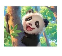 Diamond Painting Paisaje 90x60cm 2026 Nuevo Diamond Painting Adultos,Pintura Diamante Panda Pintura de Diamante Niños,5D DIY Cristal Bordado Punto de Cruz Kit para Decoracion Navidad,Regalo I-K277