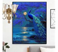 Diamond Painting Paisaje Diamond Painting Atardecer 50x70cm Pintura Diamante DIY Cristal Punto de Cruz Cuadro Diamantes Manualidades Adultos,Dibujos con Diamantes Regalos Originales para Mujer, H-J615