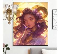 Diamond Painting Paisaje Diamond Painting Caer 45x60cm Pintura Diamante DIY Cristal Punto de Cruz Cuadro Diamantes Manualidades Adultos,Dibujos con Diamantes Regalos Originales para Mujer, H-J567