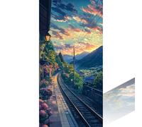 Diamond Painting Paisaje Kit Completo para Adultos, DIY 5D Pintura Diamante Montaña Diamond Art Grand Format 90x180cm Taladro Completo, Cuadro Diamantes para Manualidades, Decoracin de Hogar 2Z-939