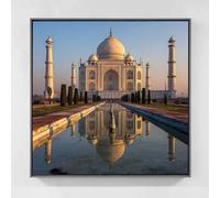 Diamond Painting Paisaje Pintura Diamante Adultos, Cuadros de Diamantes Arquitectura Diamond Art Kit, Hazlo tú Mismo 5D Cristal Piedras Punto de Cruz per Decoración de Pared Regalo 45x45cm cs75-8f