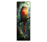 Diamond Painting Pájaro Diamond Painting Adultos Grande XXL 150x50cm, Pintura de Diamante Lindo Dibujos con Diamantes, 5D DIY Mosaicos Infantiles Kit Bordado para Decoracion Hogar Pared Regalo F1-970