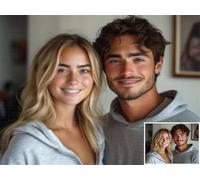 Diamond Painting Personalizado Foto, 5D Diamond Painting Kit Completo Crea tu Propia Pintura de Diamantes personalizado, DIY Puzzle Diamantes Punto de Cruz Para Decoración del Hogar 80x140cm B0-110
