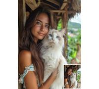 Diamond Painting Personalizado Foto, 5D Diamond Painting Kit Completo Crea tu Propia Pintura de Diamantes personalizado, DIY Puzzle Diamantes Punto de Cruz Para Decoración del Hogar 70x90cm B0-73