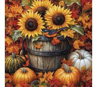 Diamond Painting Planta Diamond Painting Adultos, 5D Magnolia Pintura Diamante, Manualidades Adultos, DIY Pintar con Diamantes, Dibujos con Diamantes para Decoracion Hogar y Regalo 30x30cm y-z497