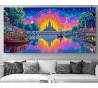 Diamond Painting Resumen Diamond Painting Grande 60x120cm, 2025 New DIY Paisaje Diamantes Artes 5D Taladro Completo Bordado Mosaicos Punto de Cruz Manualidades Pintura Diamante,Regalos Z-P479