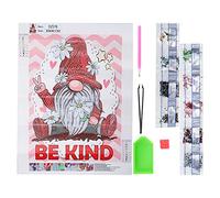 Diamond Painting Rundsteine DIY 5D Diamant Kunst Heimdekoration Bild für Wohnzimmer Schlafzimmer Leinwand 30x40cm Christmas Gifts (Dzhhhh)