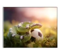 Diamond Painting Schlange Ball Design Full Drill Diamant Painting Bilder Bastelset Erwachsene DIY Kreativ Set für Erwachsene Mosaik Bastelset Stickerei Geschenke Wanddekor Malerei 90x120cm P-q-6407