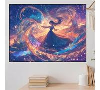 Diamond Painting Soñador Diamond Painting Adultos Belleza 2025 DIY Rhinestones Pintura de Diamante Manualidades Adultos, Mosaico Bordado Cuadros Diamantes, Decoración De Pared Hogar 160x120cm zhad71