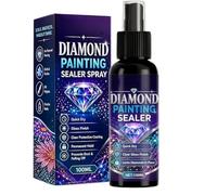 Diamond Painting Spray Sealer, Diamond Art Spray Sealer Clear Finish, Quick Dry Protective Coating for Diamond Painting Accessories, DIY Crafts, Puzzles (1pcs)