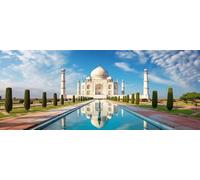 Diamond Painting Taj Mahal India 80x30cm, 5D Castillo Pintura de Diamante Manualidades Adultos, DIY Diamond Painting Kit Completo, Dibujos con Diamantes para Decoración de Pared del Hogar -LR508