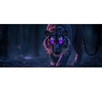 Diamond Painting Tigre Diamond Painting Adultos, Pintura Diamante Animal Patrón 5D DIY Punto de Cruz Diamante Dibujos con Diamantes Manualidades Adultos, Decoracion Pared, Regalo 100x300cm -yym2603AA