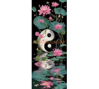 Diamond Painting Totem Diamond Painting Kit Completo XXL, 50x120 cm/19.6x47.2 In Pintura Diamante Loto Cuadros Diamantes 5D, DIY Puzzle Diamond Art Artesanía para Decoración de la Pared Hogar Regalo