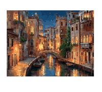 Diamond Painting Venecia 75x50cm 2026 Nuevo Diamond Painting Adultos,Pintura Diamante Ciudad Pintura de Diamante Niños,5D DIY Cristal Bordado Punto de Cruz Kit para Decoracion Navidad,Regalo I-K105