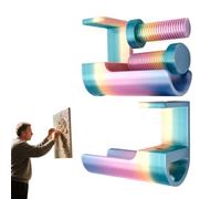Diamond Paintingg - Soporte para lienzo, rodillo de lienzo de alta dureza, juego de abrazaderas de mesa y estables de ajuste flexible, ayuda para el hogar