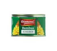 DIAMOND Rodajas de bambú, vegetal asiático en conserva, adecuado para platos wok, bajo en carbohidratos - 1 x 227 g