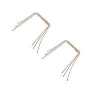 Diamond Safety Brooch Rhinestones Pins Crystal Bag Clip Lapel for Men Tassel Rhinestone Pin Collar Hat Chains Tie Chain Zinc Alloy Gold