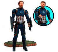 Figura de Acción Diamond Captain America APR182168 18 cm