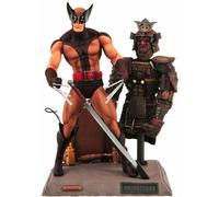Diamond Select - Marvel Select Wolverine Brown desenmascarado