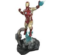 DIAMOND SELECT TOYS - Diorama de la colección Marvel Movie Gallery del Personaje Iron Man de la película Avengers: Endegame, Multicolor FEB198521)