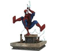 Figura Spiderman de los 90 Estatua Diorama Marvel Comic Gallery 20 cms