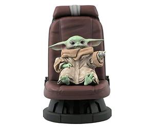 Diamond Select Toys Gentle Giant - Estatuas de Star Wars Mandalorian - The Child in Chair 30 cm - 0699788842164