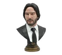 Diamond Select Toys John Wick Legends en 3 dimensiones: Capítulo 2, busto a escala 1:2 de John Wick
