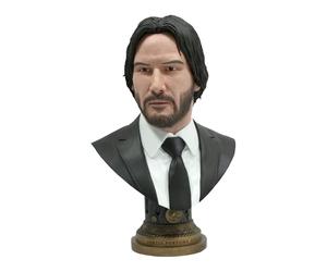 Diamond Select Toys John Wick Legends en 3 dimensiones: Capítulo 2, busto a escala 1:2 de John Wick