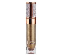 Diamond - Sombra de ojos líquida nacarada con gusano de seda iluminador, 4 ml, maquillaje (G, talla única)