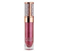 Diamond - Sombra de ojos líquida nacarada con gusano de seda iluminador 4 ml maquillaje (J, talla única)