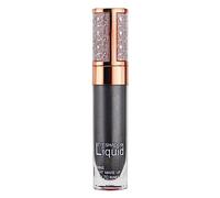 Diamond - Sombra de ojos líquida nacarada con gusano de seda iluminador, 4 ml, maquillaje (K, talla única)