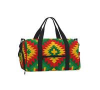 Diamond Sports - Bolsa de lona deportiva con compartimento para zapatos, ligera, para gimnasio, fin de semana para hombres y mujeres, bolsa de viaje impermeable con bolsillo húmedo