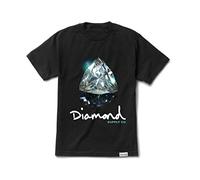 Diamond Supply Co. Men's Brilliant Diamond Short Sleeve T Shirt ifesty. Black(Large)