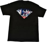 Diamond Supply Co. Yacht Club Excellence tee Black Blue White Men's T-Shirt(Large)