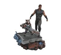 Diamond Thor & Rocket Thor y Rocket Raccoon Estatua Resina Marvel Premier Collection Avengers 3, color (DIAMV178002) , color/modelo surtido