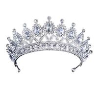 Diamond Tiara 2018 Gran rinstal de diamantes de imitación Tiara Corona nupcial Accesorios de cabello coreano de lujo