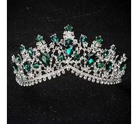Diamond Tiara Diseño europeo Crystal Big Crown Wedding Bride Boda Accesorios para el cabello Joyas de tiara Bridal Tocado