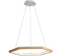 Diamond Wooden Household Light Fixtures - Minimalist Restaurant Ceiling Hanging Lamps, LED Chandelier