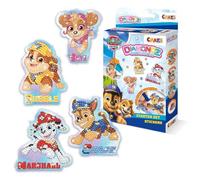 DIAMONDZ Paw Patrol Set Inicio Pintura de Diamantes Niños - 4 Plantillas Pegatinas, kit pintura diamantes con Lápiz, Cera y Accesorios | Manualidades Niños