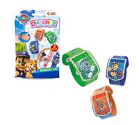 DIAMONDZ Paw Patrol Set Pulseras Pintura de Diamantes Niños - 3 Pulseras Decorar, kit pintura diamantes con Lápiz, Cera y Accesorios | Manualidades Joyería Niños