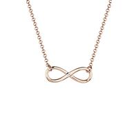 Diamore Elli DIAMONDS Necklace Women Infinity Pendant with Diamond (0.03 ct.) in 925 Sterling Silver