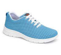 DIAN - CALPE Cian 39, Zapatilla de Trabajo para Sanidad y Hostelería, Unisex, Transpirable y Repelente a Líquidos, Plantilla Acolchada, Antirozaduras, Antideslizante y Antiestática.