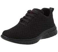 DIAN - CALPE Negro 45, Zapatilla de Trabajo para Sanidad y Hostelería, Unisex, Transpirable y Repelente a Líquidos, Plantilla Acolchada, Antirozaduras, Antideslizante y Antiestática.