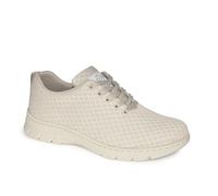 DIAN - CALPE Rojo 46, Zapatilla de Trabajo para Sanidad y Hostelería, Unisex, Transpirable y Repelente a Líquidos, Plantilla Acolchada, Antirozaduras, Antideslizante y Antiestática.