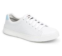 DIAN - CASUAL Blanco 43, Zapatilla Tipo Bamba Unisex y Cierre de Cordones, Zapato Casual para Sanidad y Hosteleria, Antirozaduras, Planta Acolchada y Antibacterias, Suela Antideslizante y Antiestática