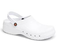 DIAN EVA Color Blanco Talla 44, Zueco de Trabajo para sanidad y hostelería Unisex Certificado CE EN ISO 20347 Marca