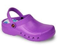 DIAN EVA Color Violeta Talla 43, Zueco de Trabajo para sanidad y hostelería Unisex Certificado CE EN ISO 20347 Marca